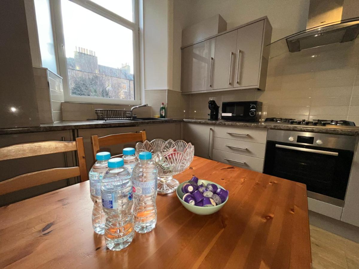 Bright 3 Bedroom Edinburgh City Apt 外观 照片